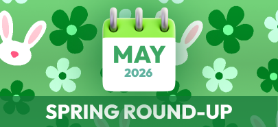 Spring round up 2026